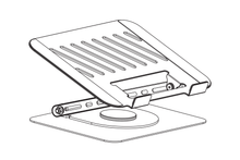 Charger l'image dans la galerie, upCentric support pivotant pour ordinateur portable