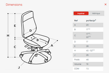 Load image into Gallery viewer, Quatra chair
