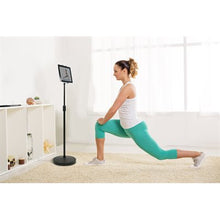Load image into Gallery viewer, Gooseneck floor stand for tablet
