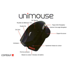Charger l'image dans la galerie, Souris verticale multi-positions Unimouse sans-fil
